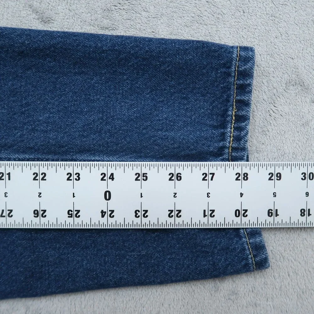 Levi's Signature Jeans Women's 14 Short Blue High-Rise Relaxed Fit 28